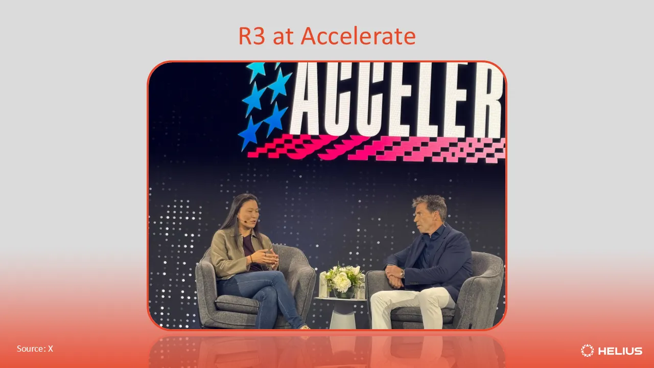 R3 at Accelerate