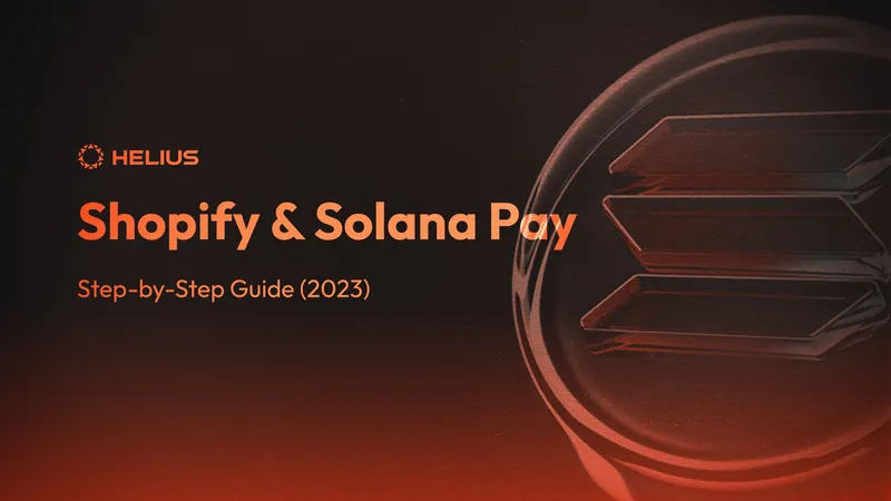 guide to using solana pay on shopify